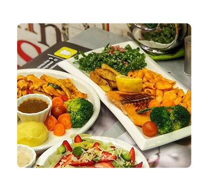 Description of a healthy meals restaurant project